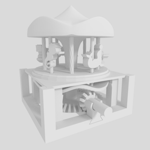 3D Printed Carousel